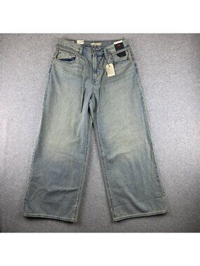Levi’s XL Straight Jeans Women’s 29x29 Light Wash Baggy Mid Rise Relaxed NWT